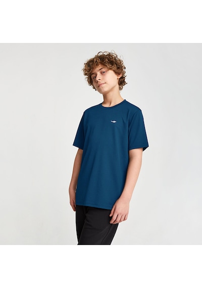 Lescon Mavi Çocuk Kısa Kol T-shirt 25s-3298-25n 25ntcb003298-b90