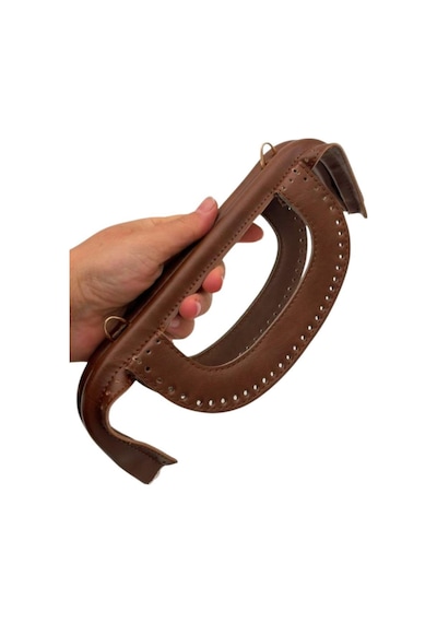 Çanta Aksesuar 25 Cm Suni Derili Taba Renk Gizli Çanta Bursu Yeni Model