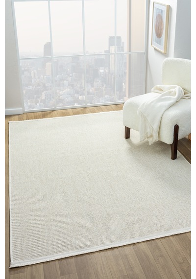 Mariesse Home Hav Toz Vermez Kolay Temizlenen Hasır Doku Sisal Halı 664-krem