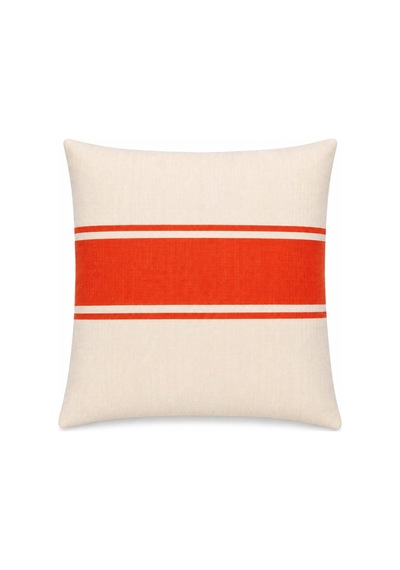 Orange Bone Renk 5'li Kırlent Kılıfı Seti Twill Kumaş Gizli Fermuar 43x43 Cm Turuncu - 916508067 Turuncu