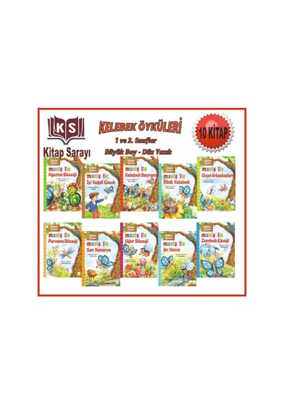 Kelebek Öyküleri (10 Kitap) - Ema Yayınları