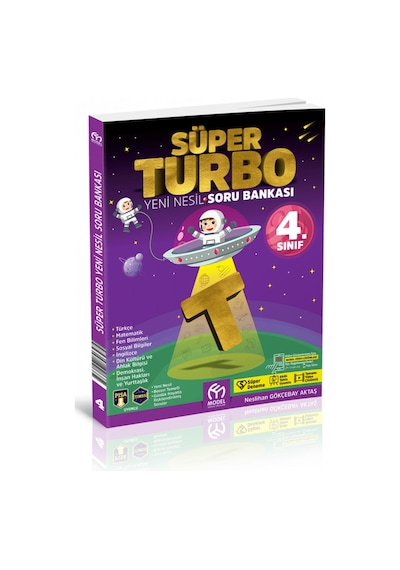Yayınları 4 Sınıf Süper Turbo Tüm Dersler Yeni Nesil Soru Bankası