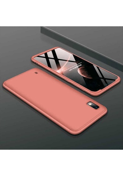 Galaxy A10 Kılıf Zore Ays Kapak Rose Gold