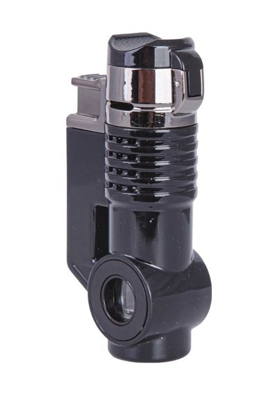 Parmida 3 Torch Pürmüz Siyah Puro Çakmağı - Tr9152