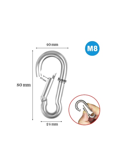 Badem10 2'li Salıncak Hamak Box Torbası Tavan Asma Aparatı Salıncağı Çelik Dübel + Karabina Kanca Takımı Diğer Badem10 2'li Salıncak Hamak Box Torbası Tavan Asma Aparatı Salıncağı Çelik Dübel + Karabina Kanca Takımı Diğer