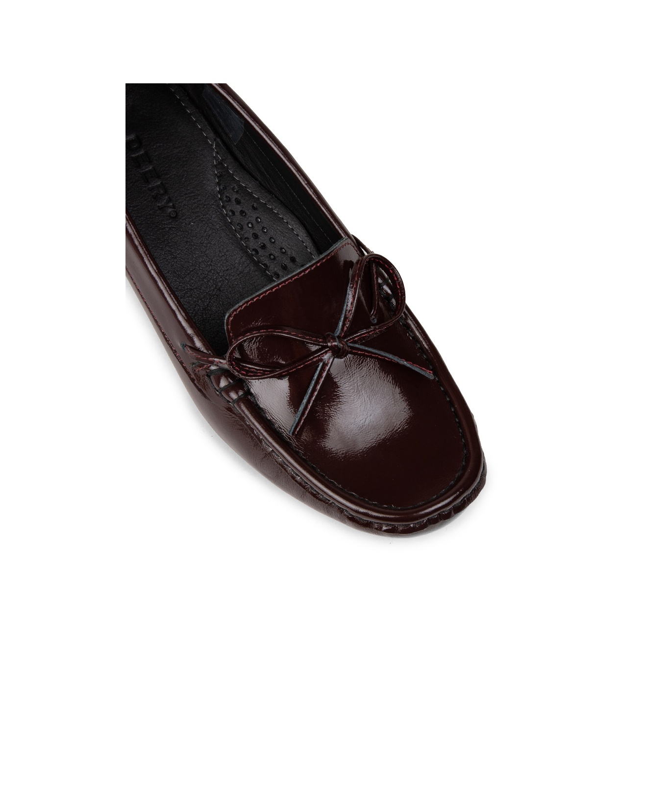 Deery Kadın Bordo Hakiki Rugan Dolgu Topuk Ayakkabı - Dl201zbrdc01 Bordo