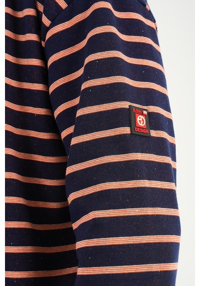 Alexandergardı Çizgili Kapüşonlu Sweatshırt Unx-00242 001