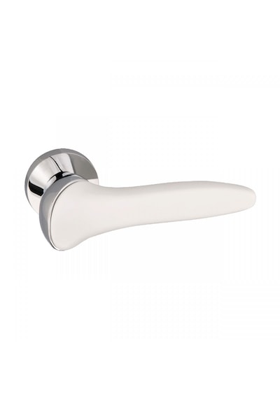 Ventus 4012.Bk.Cp.Mw Kapı Kolu Wc Tipi Krom - Beyaz Metal