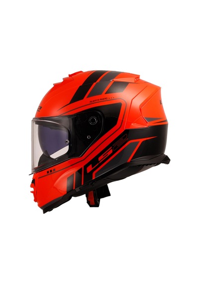 Ls2 Storm 2 Fıst Mat Turuncu-siyah Kask Mat Turuncu