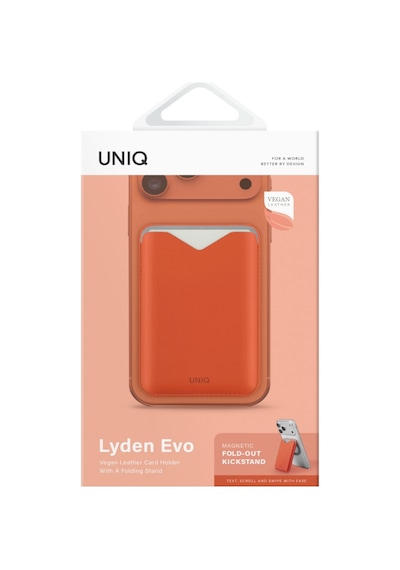 Apple Uyumlu iPhone 17 16 15 Seriler İle Kartlık Lyden Evo Cüzdan İnce Tasarım Standlı Magsafe Özellik V