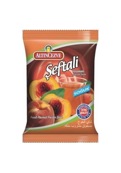 Şeftali Aromalı Toz İçecek - Soğuk Şeftali 450 Gr Aeropress