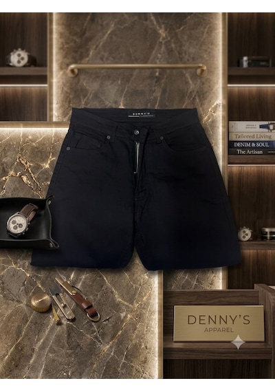 Denys Dennys Regular-fıt Erkek Kot Pantolon Siyah