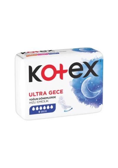 Hijyenik Ped Ultra 6'lı Gece 3 Adet