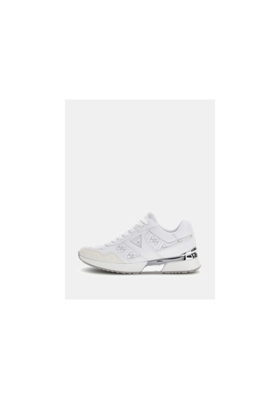 Guess Mickay Kadın Beyaz/yeşil Sneaker Flfmıcele12-whıgr Beyaz/yeşil