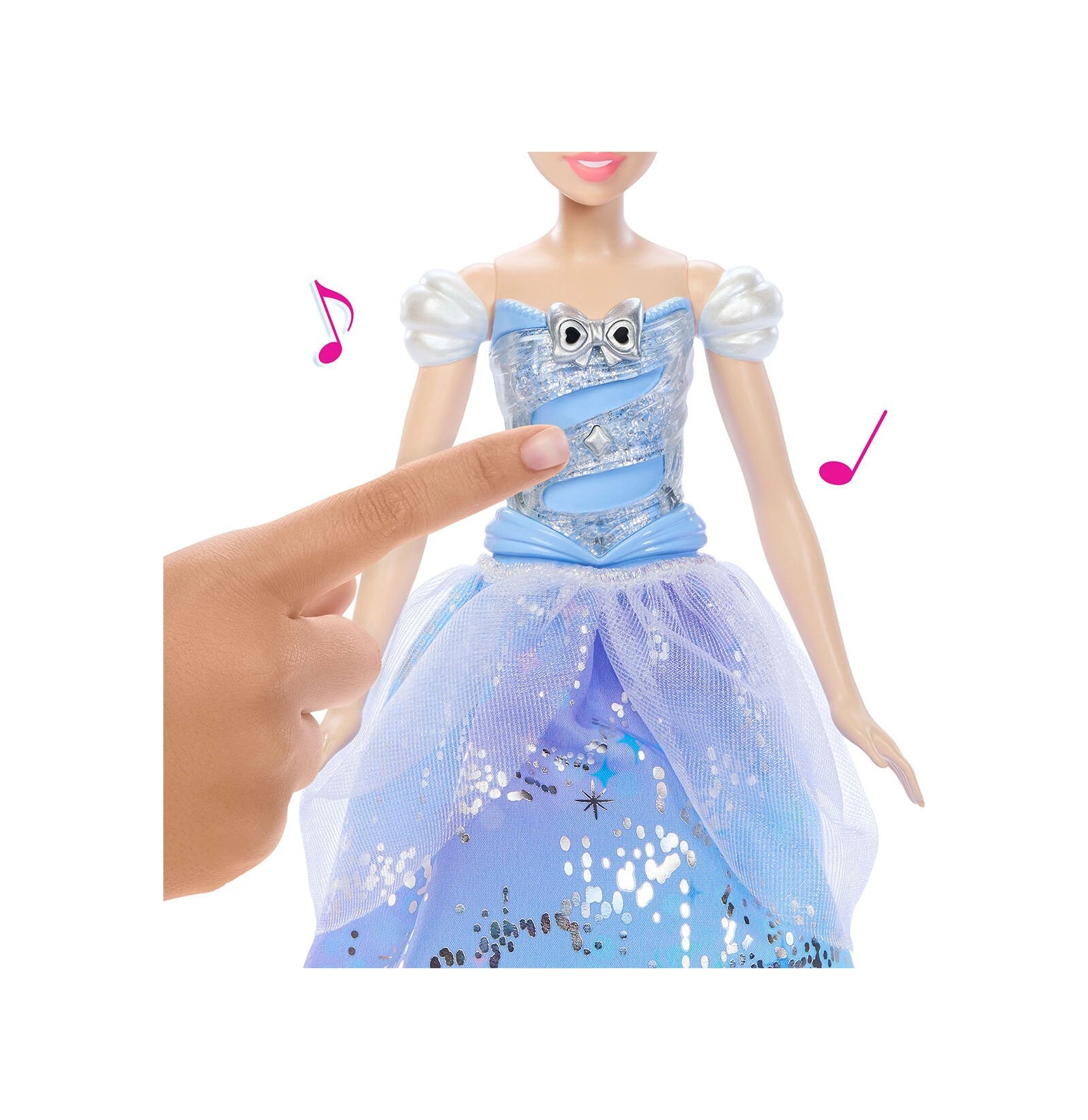 Jbf94 Disney Prensesi - Işıklı Balo Elbiseli Cinderella