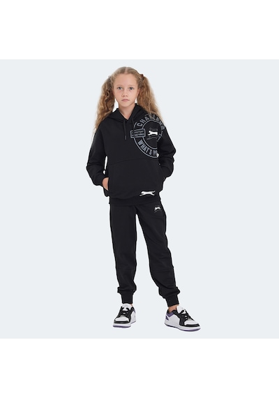 Slazenger LISEY IN Unisex Çocuk Eşofman Takımı Siyah