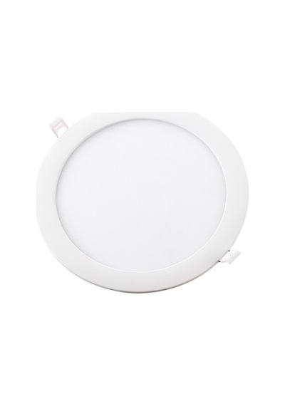 Yuvarlak Led Panel 18w Beyaz Kasa Beyaz Işık 6500k