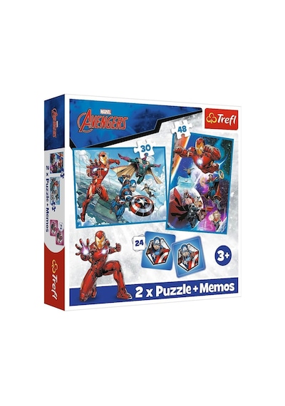 Puzzle-93333 2W1 Marvel The Avengers Çocuk Puzzle