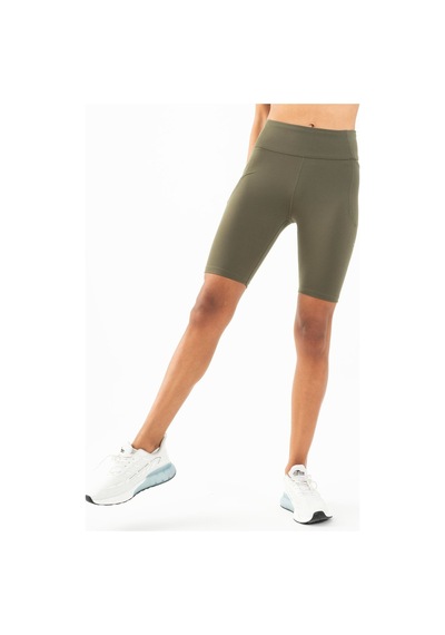 Maraton Active Slimfit Kadın Şort Fitness Haki Şort 22267-haki