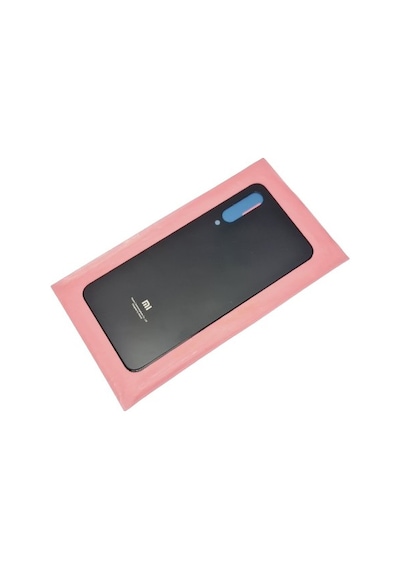 Xiaomi Mi 9se Arka Pil Batarya Kapağı Cam Senalstore - Siyah Siyah