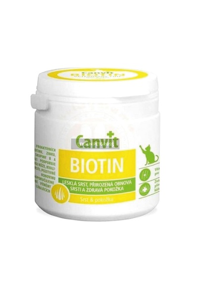Canvit Biotin Tüy Ve Cilt Sağliği Kedi Vitamini 100 Gr 100 Table