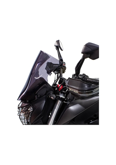 GP Kompozit Bajaj Dominar 250 / 400 2017-2024 Uyumlu Kısa Ön Cam Siyah 37 cm