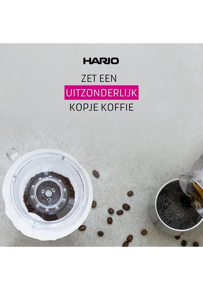 V60 02 Dripper Beyaz Plastik