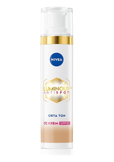 Nıvea Luminous630 Leke Karşıtı Cc Krem Spf30 Orta Ton 40ml X 3 Adet