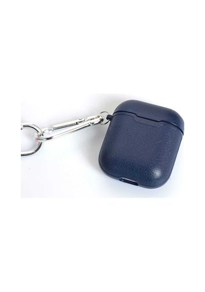 Apple AirPods Uyumlu Kılıf Zore Airbag 03 Silikon Lacivert