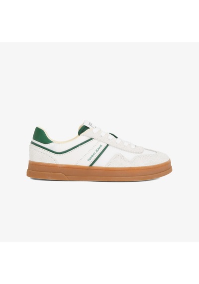 Tommy Hilfiger The Greenwich Mix Media Kadın Beyaz Sneakerdüzen0en02730