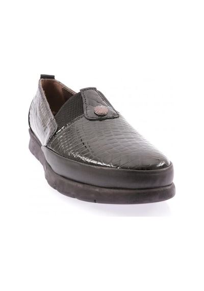 Dgn 742-23y Kadin Lastik Detayli Comfort Ayakkabi 742-692-R8973 Siyah