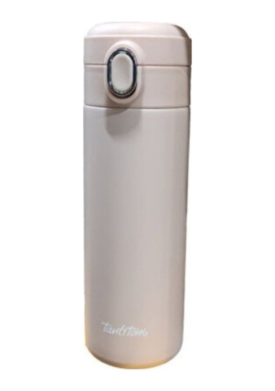 Tantitoni Krem Paslanmaz Çelik Termos 400ml Bomb 8003-400-b