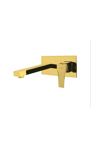 Aqua Ankastre Lavabo Bataryası Altın