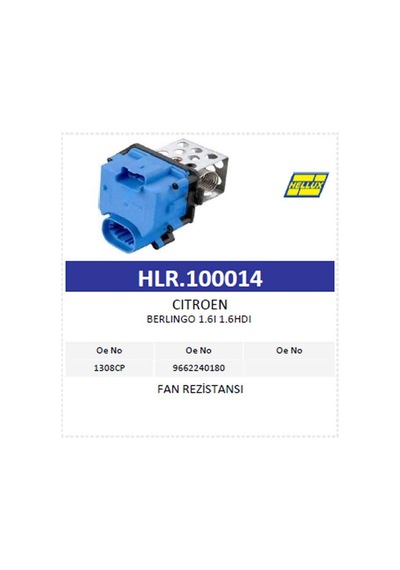 Fan Rezistansı Peugeot 307-308-3008-5008-partner 1