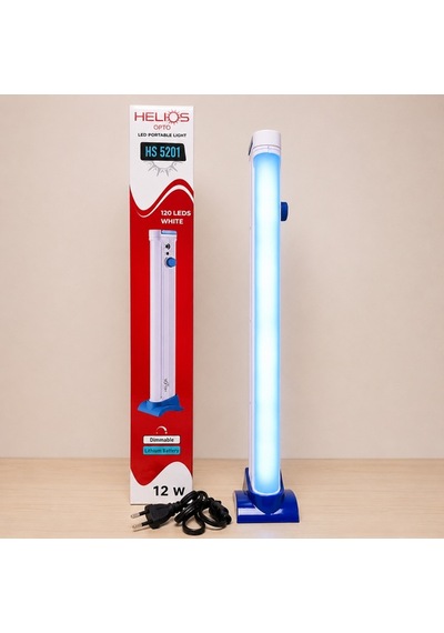 Helıos Şarjlı Led Portatif Işıldak 12w