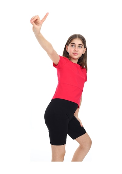 Toontoy Kids Toontoy Kız Çocuk Tişört Fuşya