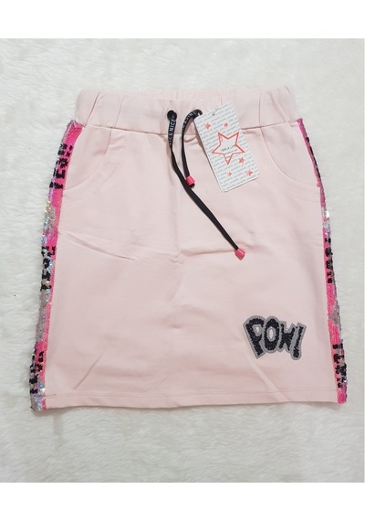 Kız Çocuk Spor Etek Pembe