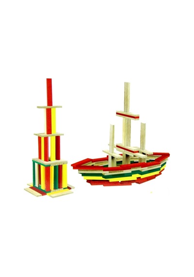 Onyıl Playwood Eğitici Sihirli Bloklar 100 Parça