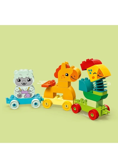 LEGO® DUPLO® İlk Hayvan Trenim 10412 1½+ Eğitici Oyuncak Yapım Seti - 19 Parça