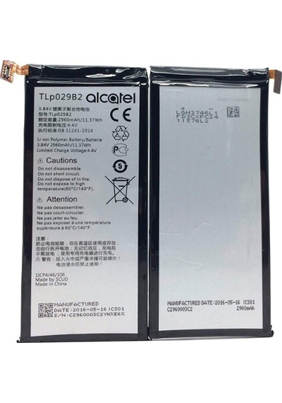 Vodafone Smart Ultra 6/7 Ot-5095 Pil Batarya Tlp029B2 2960 Mah