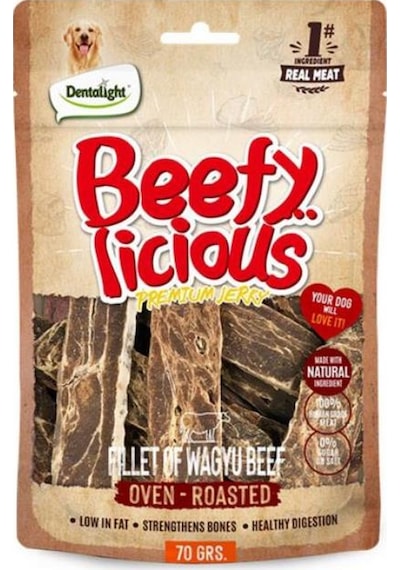 Dentalight Beefy Wagyu Sığır Etli Köpek Ödül Maması 70 Gr