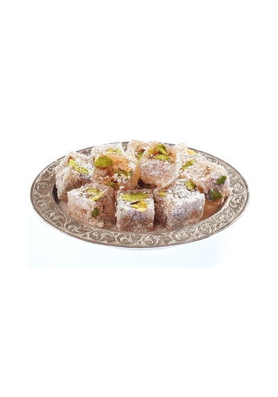 Hindistan Cevizli Antep Fıstıklı Mini Lokum 500 G