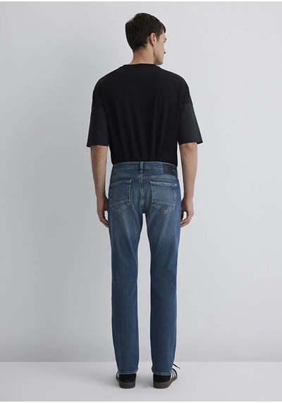 Mavi Jake Puslu Comfort Mavi Erkek Jean Pantolon M0042289336 Mavi