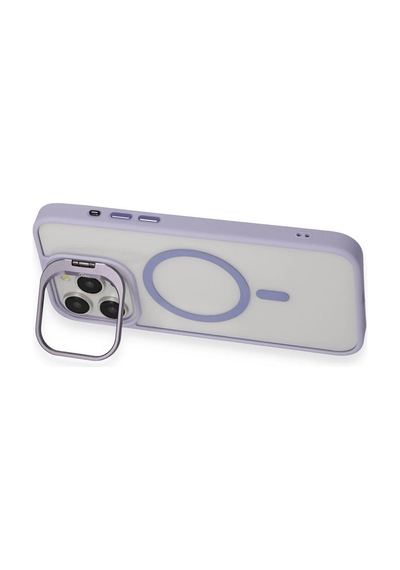 Joko - 892 - Apple iPhone Uyumlu  15 Pro Max Kılıf Roblox Lens Magsafe Standlı Kapak - Ece-umay - - Pudra