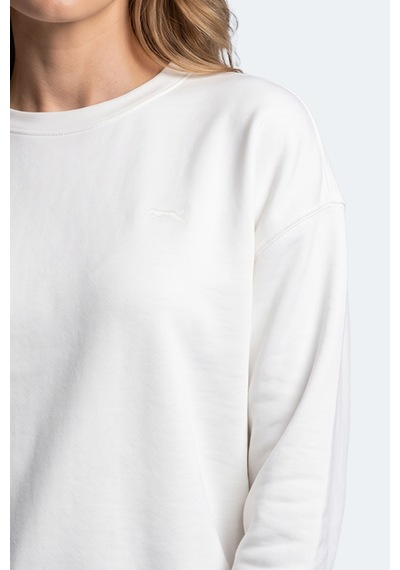 Slazenger Kunto I Kadın Ekru Sweatshırt