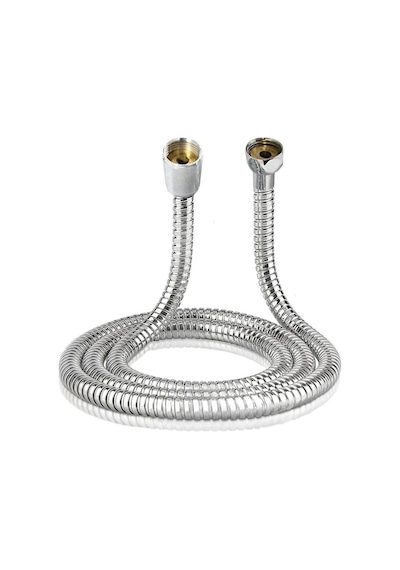 Yüksek Kaliteli Kırılmaz Paslanmaz Spiral Duş Hortumu 150 Cm Gri Krom Diğer