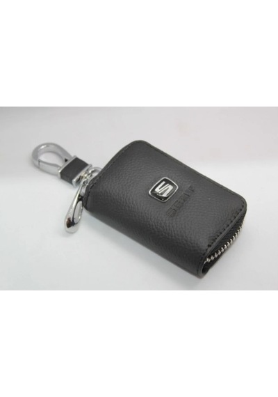Seat Deri Fermuarlı Anahtarlık Seat Car Keychain