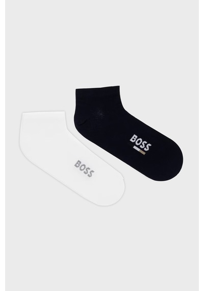 Boss Pamuklu 2 Pack Çorap Erkek Çorap 50559426 401 Lacivert-beyaz