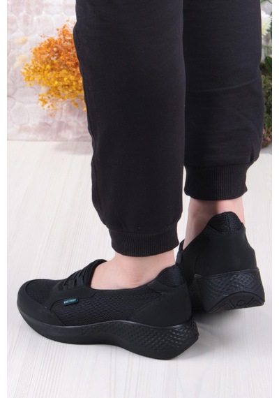 Fort King Olivia Rahat Hafif Anatomic Insole Taban Kadın Ayakkabı Siyah