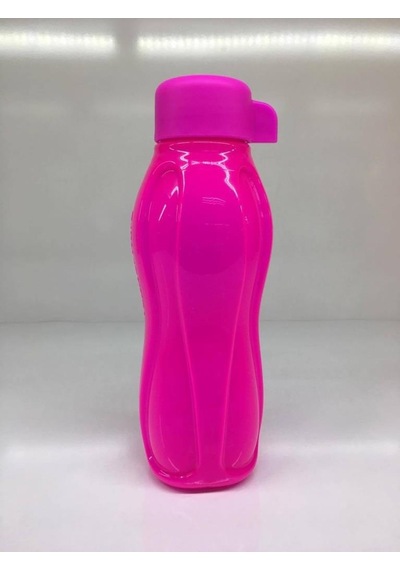 Tupperware Eko Şişe 310 Ml Çevir Kapak Suluk Pembe